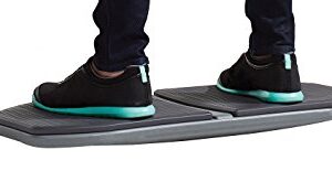 Gaiam Evolve Balance Board for Standing Desk - Stability Rocker Wobble Board for Constant Movement to Increase Focus, Alternative to Standing Desk Anti-Fatigue Mat