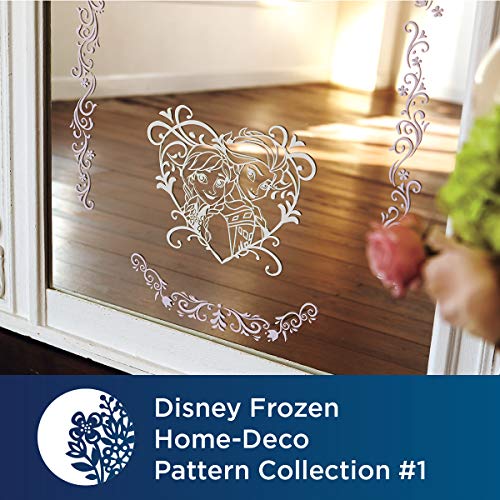 Brother ScanNCut Disney Frozen HomeDeco Pattern Collection 1 CADSNP04, 27 Designs with Olaf, Elsa, Anna & More, Vinyl Wall Art, Iron-on Transfers for Clothing, DIY Stencil Templates, Party Decorations