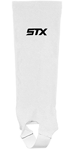 STX Field Hockey Shin Guard Sleeve, White, One Size