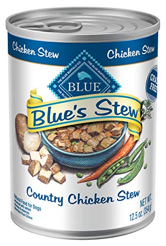 Blue Buffalo Blue's Stew Natural Adult Wet Dog Food, Chicken Stew 12.5-oz can (Pack of 12)