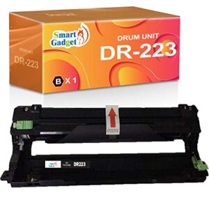 smart gadget compatible drum cartridge replacement dr 223cl dr223 drum unit | use with tn223 tn227 toner | for hl l3210cw l3750cdw l3230cdw l3270cdw mfc l3710cw l3770cdw l3290cdw printers | 1 unit