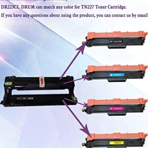 Smart Gadget Compatible Drum Cartridge Replacement DR 223CL DR223 Drum Unit | Use with TN223 TN227 Toner | for HL L3210CW L3750CDW L3230CDW L3270CDW MFC L3710CW L3770CDW L3290CDW Printers | 1 Unit