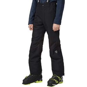 rossignol junior full zip pants black 10