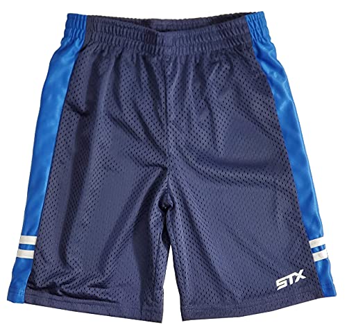 STX Boys' Big Athletic Short, Classic Style Black, 10/12