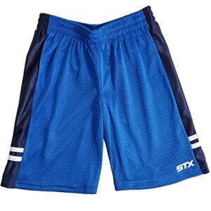 STX Boys' Big Athletic Short, Classic Style Black, 10/12