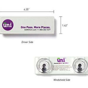 Uni Prepaid Portable Toll Pass, Automatic Payment for Nonstop Travel Through 19 States