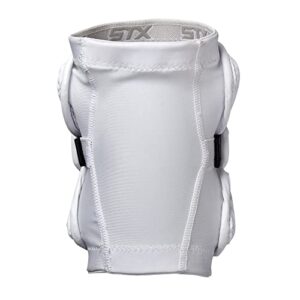 STX mens SPORTING_GOODS Lacrosse Elbow Pads, White, Large