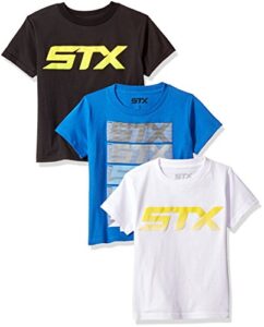 stx little boys athletic t-shirt and packs, 2 pack -multi -sr46, 4