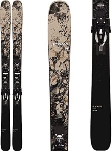 rossignol blackops escaper mens skis 186 w/nx 12 konect gw bindings black