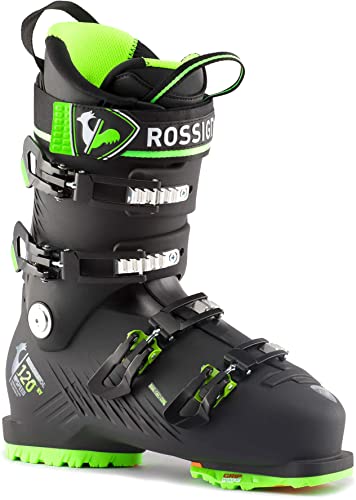 Rossignol Hi-Speed 120 HV GW Mens Ski Boots Black Green 7.5 (25.5)