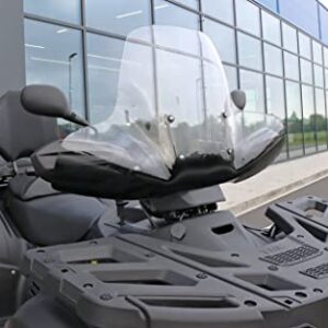 ATV Windshields & Windscreens Fit For Polaris Arctic CAT CAN AM Fourtrax Grizzly Brute Force Honda FourTrax Rancher Foreman Yamaha Kawasaki