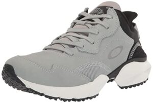 oakley men’s shock pump sneaker, stone gray, 9