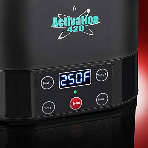 STX Activation 420 Decarboxylator Herbal Activator • Fully Automatic or DIY • Virtually Odorless • Activates Up to 2 Oz of Product • 2 Aluminum Decarb Canisters with Silicone Lids for Storage!