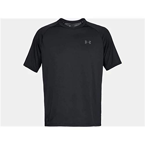 Under Armour Men's Tech 2.0 Short-Sleeve T-Shirt , Black (001)/Graphite , Large