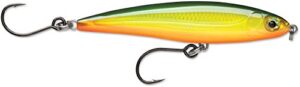 x-rap twitchin’ minnow 12 hot olive