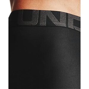 Under Armour Men's Tech 6-inch Boxerjock 2-Pack , Black (001)/Black , Large