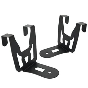 sunpir rzr cooler mounting brackets work with ozark 26 cooler fit for polaris rzr and xp and turbo, rzr accessories pack of two