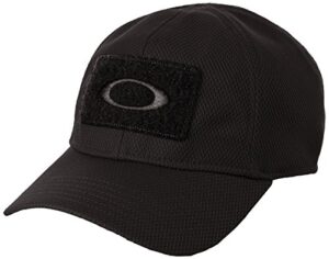 oakley mens si cap hat, black, small-medium us