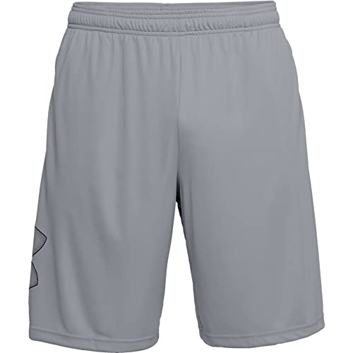 Under Armour UA Tech Graphic Shorts Steel/Black LG 10