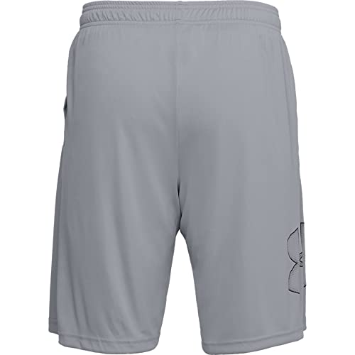 Under Armour UA Tech Graphic Shorts Steel/Black LG 10