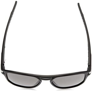 Oakley Men's OO9436 Latch Beta Square Sunglasses, Matte Black/Prizm Grey, 54 mm