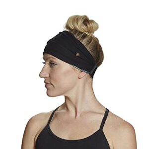 Gaiam Extra-Wide Headband, Blue