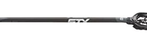 STX Lacrosse Exult Pro Complete Women's Stick w/Proform Traditional Pocket, Black