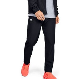 under armour men vital woven pants, comfortable and windproof tracksuit bottoms, breathable and robust jogger bottoms with practical zip