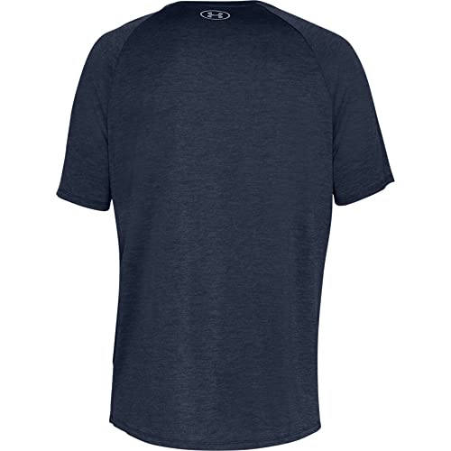 Under Armour Men's Tech 2.0 V-Neck Short-Sleeve T-Shirt , Academy Blue (408)/Steel , Large