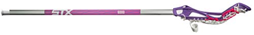 STX Lacrosse Crux 100 Complete Stick with Crux Mesh Pocket, Orchid