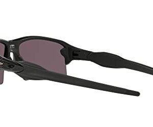 Oakley SI Men's OO9188 Flak 2.0 XL Rectangular Sunglasses, Matte Black/Prizm Grey, 59 mm