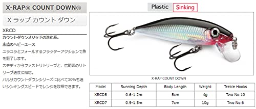 Rapala X-Rap Countdown 05 Gold