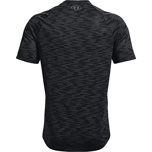 Under Armour mens Tech 2.0 5C Short Sleeve T-Shirt , Black (001)/Pitch Gray , 3X-Large