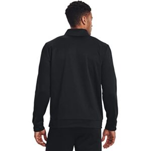 Under Armour Mens ArmourFleece 1/4 Zip , (001) Black / / Black , Large