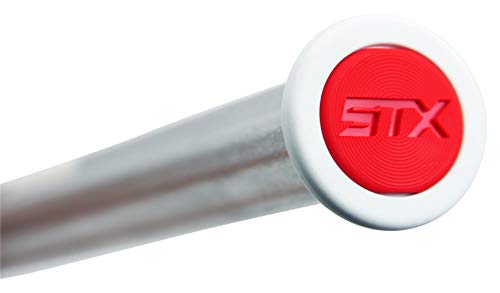 STX Lacrosse Stallion U 550 Attack/Middie Men's Complete Stick, White/White/Platinum