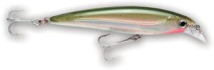 rapala x-rap saltwater 08 fishing lure (olive green, size- 3.125)