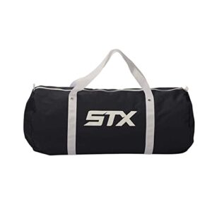 stx team duffle lacrosse equipment gear bag black