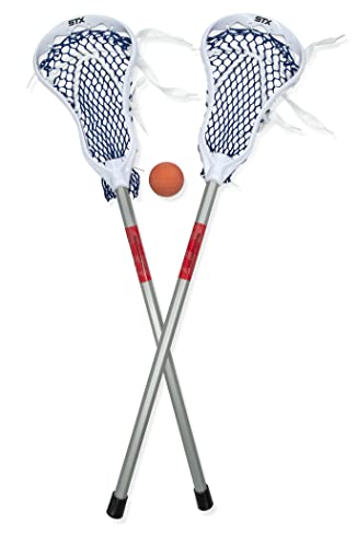 STX FiddleSTX Two Pack Mini Super Power with Plastic Handle and One Ball, 30-Inch,White/Grey