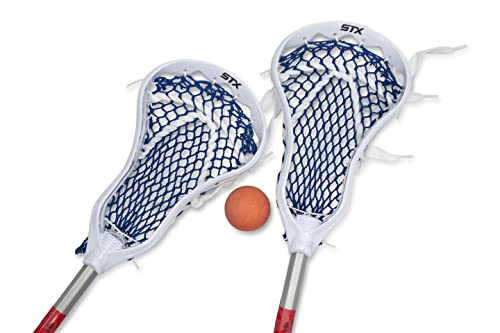 STX FiddleSTX Two Pack Mini Super Power with Plastic Handle and One Ball, 30-Inch,White/Grey