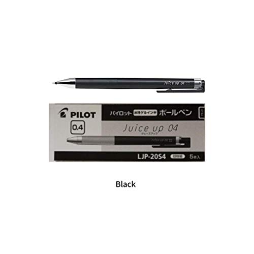 Pilot juice up 04 Retractable Gel Ink Pen, Ultra Fine Point 0.4mm, 5 Black and 5 Blue (Value set)