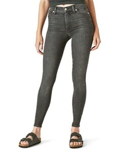 lucky brand womens uni fit high rise skinny jeans, global grey, 4 us