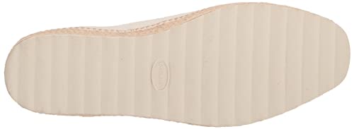 Dr. Scholl's Shoes Women's Sunray Espadrilles Loafer, White Canvas, 8.5