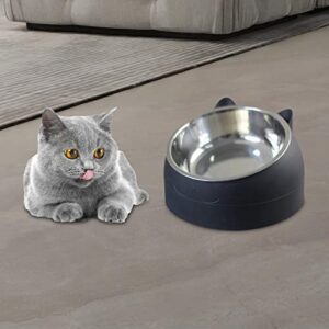 MagiDeal 3X Metal Raised Puppy Cat Dog Bowls Container Water Food Feeder Pet Feeder Pets Supplies , Green and Blue