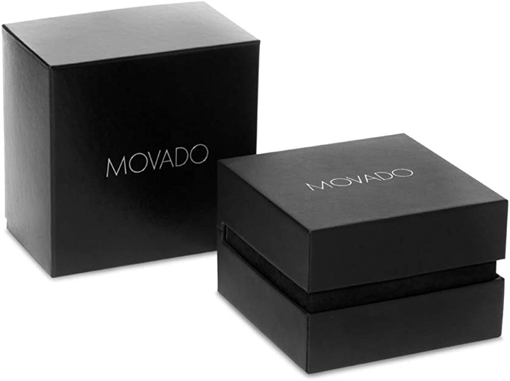 Movado Women's BOLD Iconic Metal Yellow Gold Watch with a Flat Dot Sunray Dial, Gold (Model 3600085)