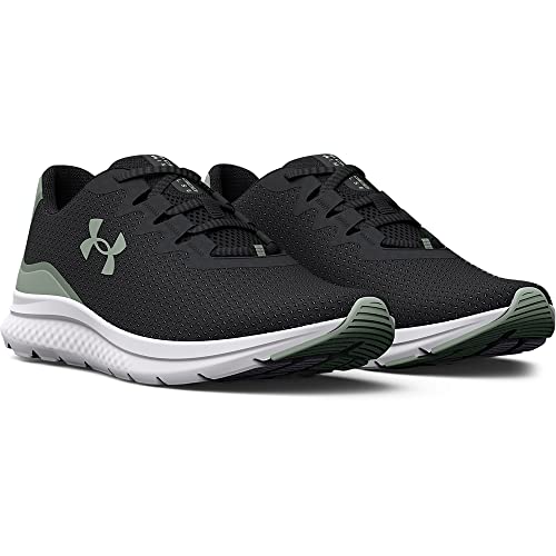 Under Armour Women's Charged Impulse 3 Running Shoe, (106) Jet Gray/Illusion Green/Illusion Green, 9