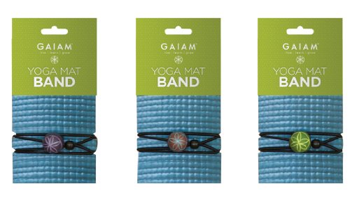 Gaiam Yoga Mat Band (Sold Individually with Assorted Colors)