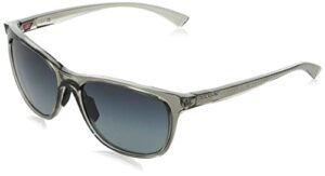 oakley womens oo9473 leadline sunglasses, grey ink/prizm grey gradient, 56 mm us