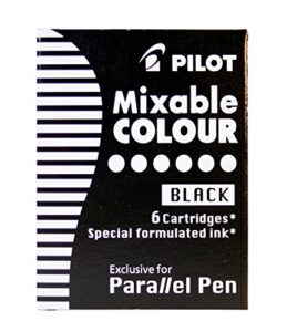 pilot parallel pen refill black 6 pack