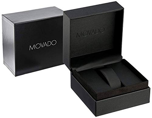 Movado Men's BOLD Thin Blue PVD Watch with a Flat Dot Sunray Dial, Blue (Model 3600403)