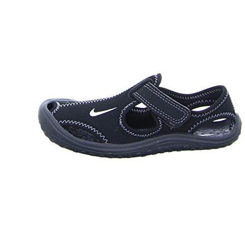 Nike Kid's Sunray Protect PS 903631 Shoes, Black/White/Dark Grey, 1 Little Kid